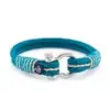 Морской браслет голубого цвета — 4066