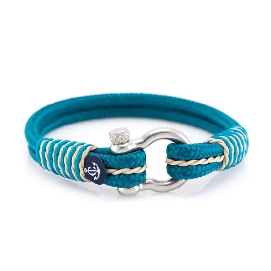 Морской браслет голубого цвета — 4066