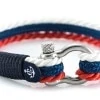 Тематический браслет российский флаг для мужчин и женщин № 7531