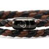 МАГНИТНЫЙ КОЖАНЫЙ БРАСЛЕТ CNJ #10052
