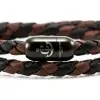 МАГНИТНЫЙ КОЖАНЫЙ БРАСЛЕТ CNJ #10052