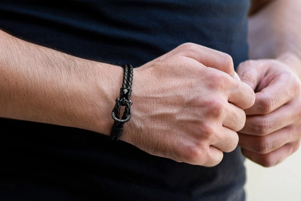 Must-have: Мужские кожаные браслеты на руку