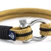 Синий браслет с золотыми нитями для мужчин и женщин — № 5124 (Копировать)
